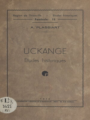 cover image of Uckange